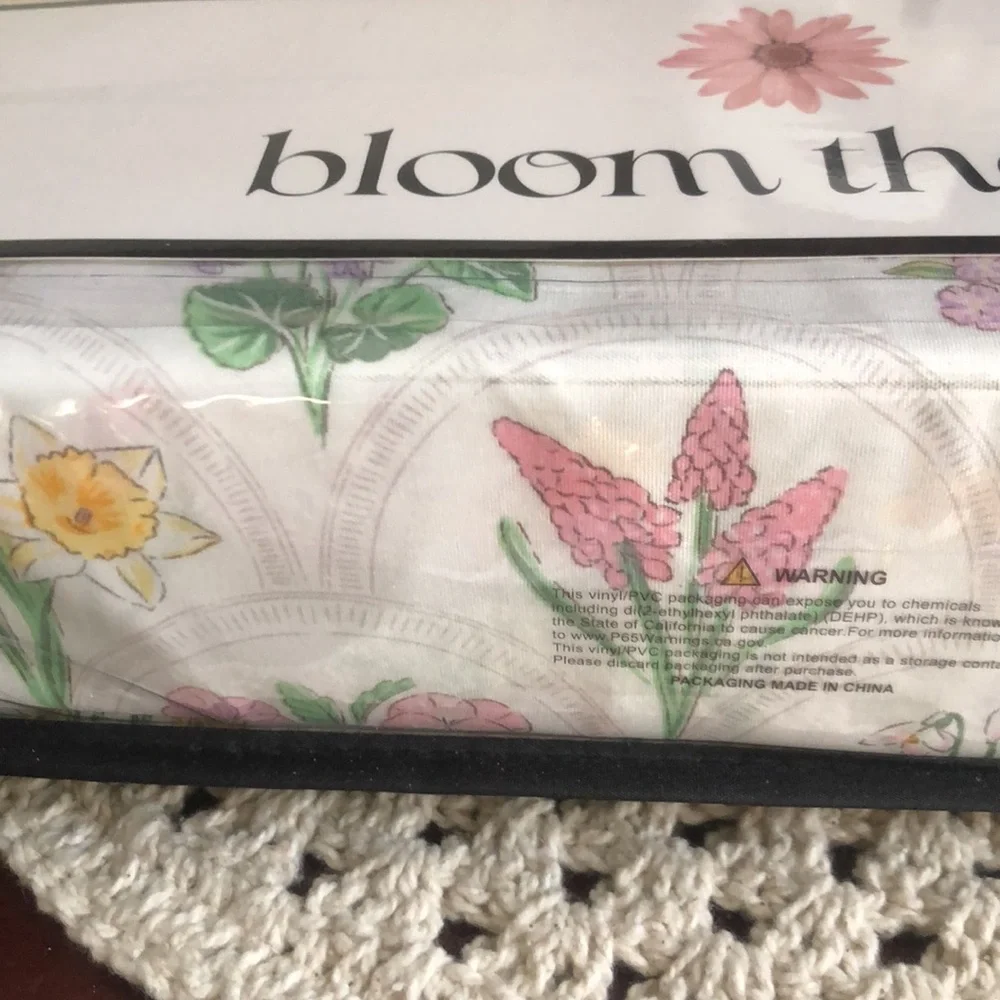 Bloom Theory Floral Flowers FULL Sheet Set